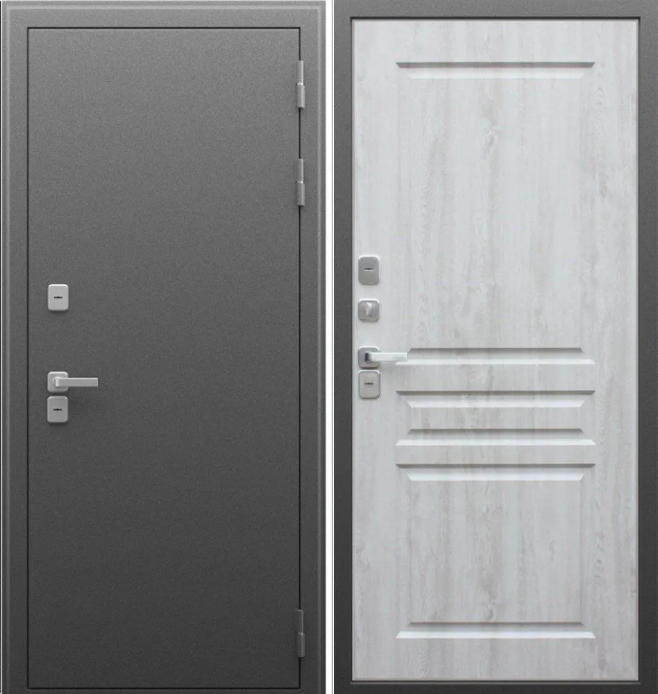 Фото Дверь Сибирь Терморазрыв 3К Сосна Белая DIS007250